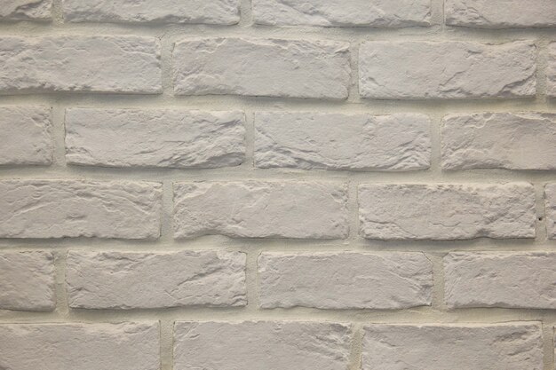 Textura de pared de ladrillo blanco moderno para el fondo Textura de pared de ladrillo blanco moderno para el fondo