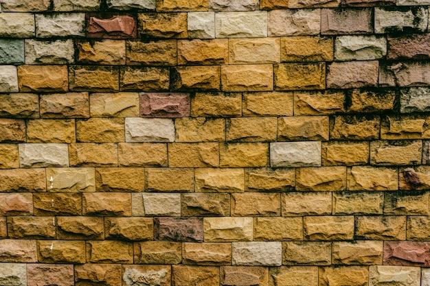 Textura de la pared de ladrillo de piedra