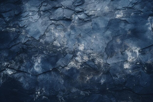 Foto textura de una pared de ladrillo pintada de azul como fondo o papel tapiz