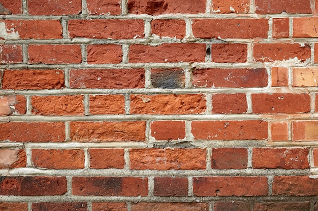 Textura de pared de ladrillo rojo. Abstrackt textura de fondo.