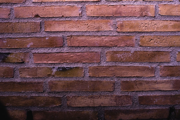 Foto textura de la pared de ladrillo