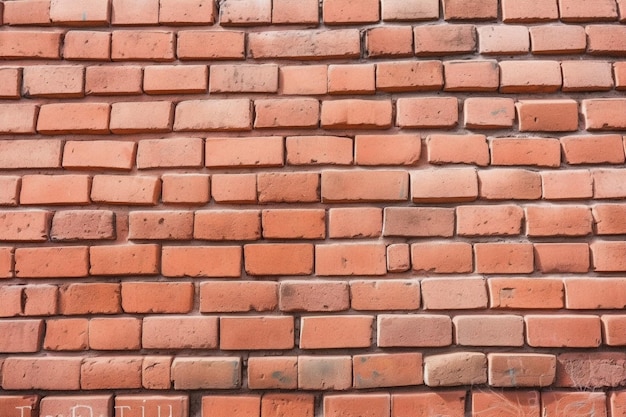 Textura de pared de ladrillos Ai generativo