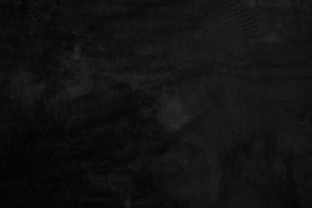 Textura de pared negra, fondo áspero, piso de concreto oscuro o fondo de grunge antiguo con negro