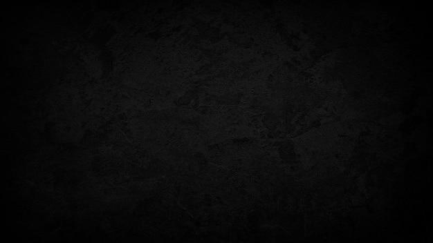 Foto textura de pared negra fondo áspero suelo de hormigón oscuro o fondo grunge antiguo con negro con espacio para su texto