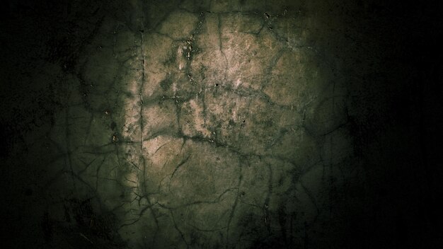 Textura de pared oscura aterradora llena de manchas y rasguños para la textura de la pared de fondo
