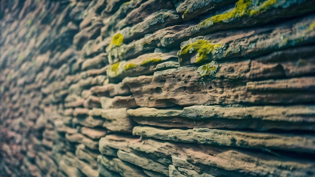 Textura de la pared de piedra de cerca