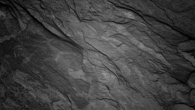 Textura de pared de piedra negra