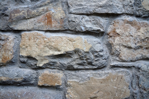 Textura de la pared de piedra