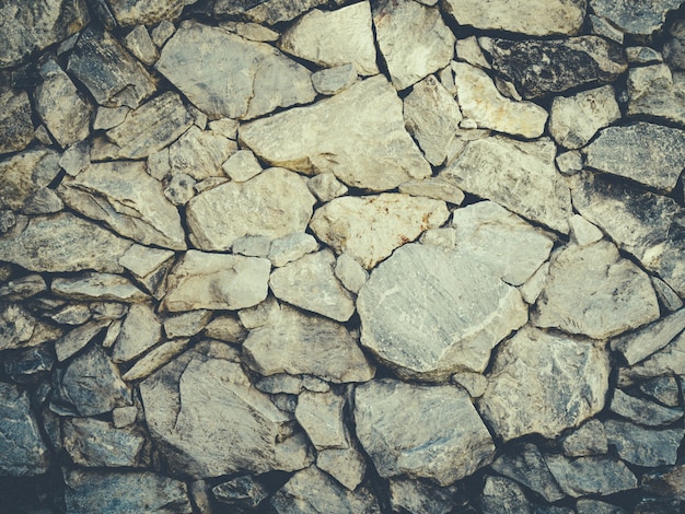 Textura de la pared de piedra