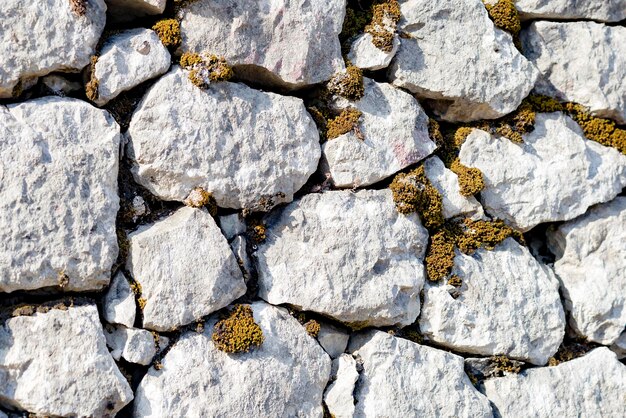 Textura de pared de piedra