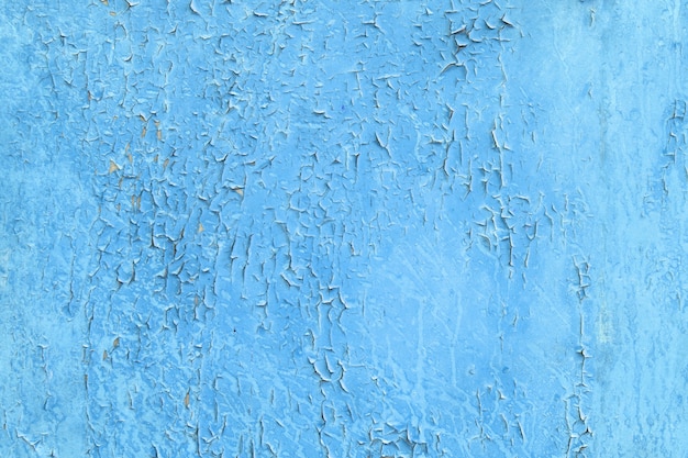 Textura de pared pintada de azul vintage