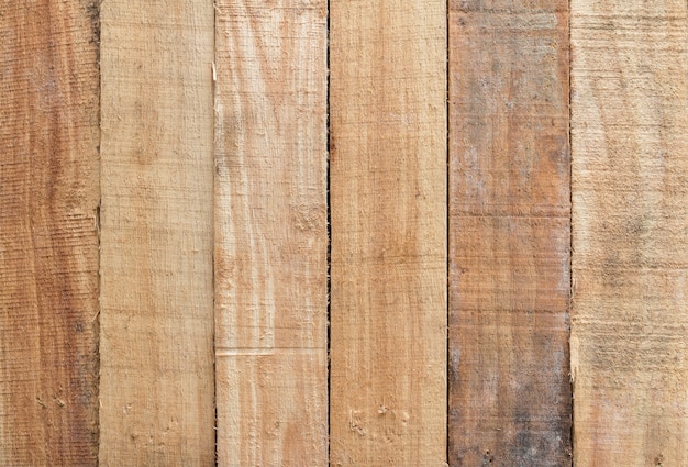 Textura de pared de tablón de madera marrón