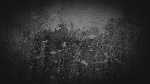 Textura de pared vieja cemento fondo gris negro oscuro diseño de color gris abstracto son claros con fondo degradado blanco