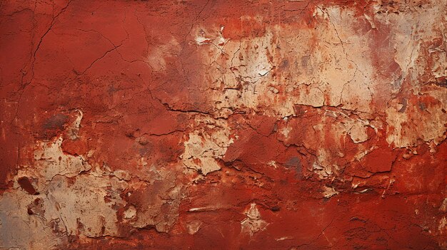 Textura de pared de yeso rojo