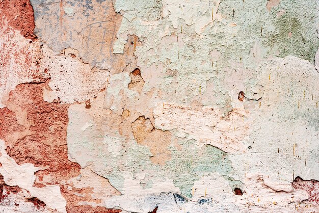 Textura, parede, concreto, pode ser usado como pano de fundo. Fragmento de parede com arranhões e rachaduras
