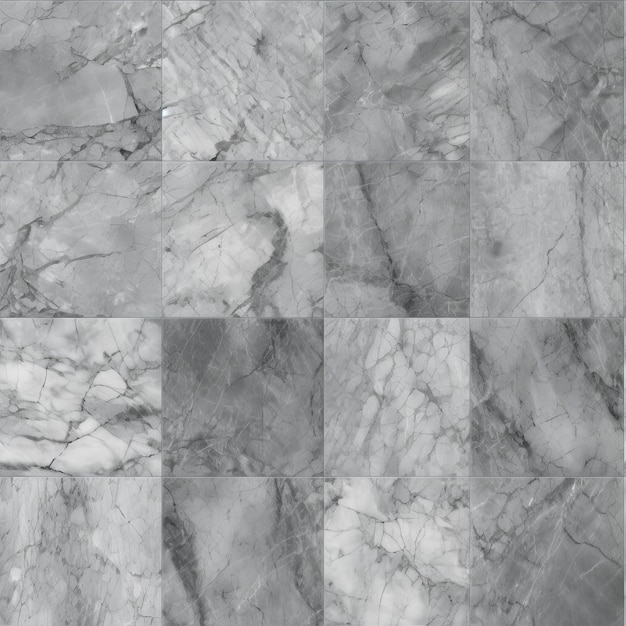 Foto textura de patrón sin costuras de baldosas de mármol gris ai generation