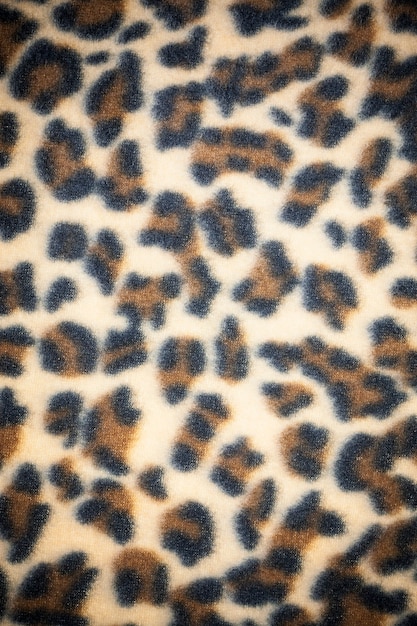 Textura de patrón de leopardo de tela.