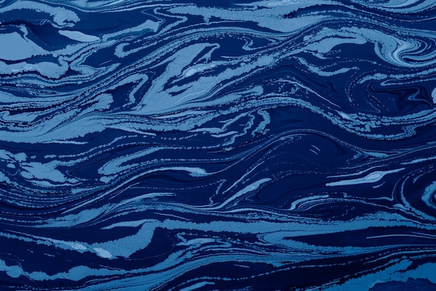 Textura de patrón de mármol creativo abstracto Arte tradicional del marmoleado de Ebru