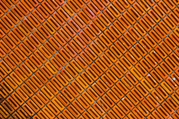 textura de patrón de pared de ladrillo rojo para el fondo