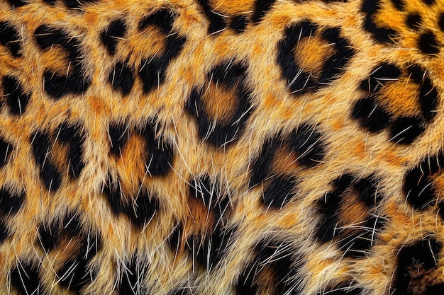 Textura del patrón de la piel de leopardo Impresión de moda