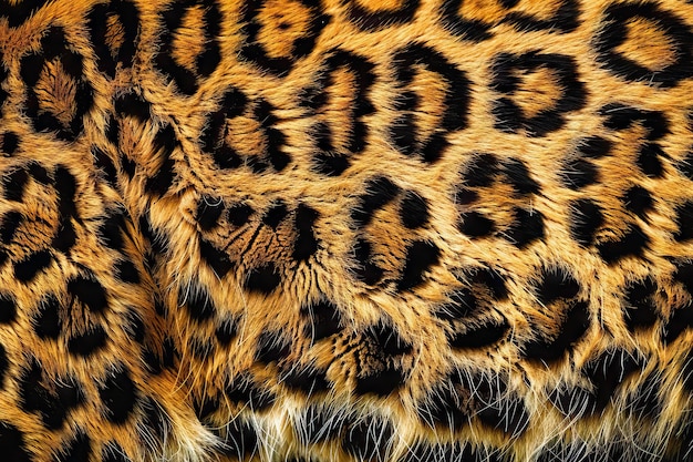 Textura del patrón de la piel de leopardo Impresión de moda