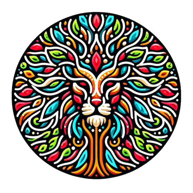 textura de patrón con temas de animales coloridos