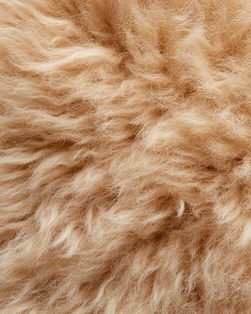 Textura del pelaje de color beige claro