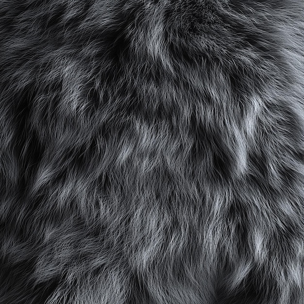 Textura del pelaje gris