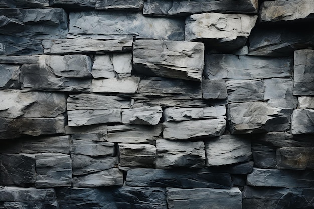 Textura de piedra áspera Odyssey en color gris frío Estilo natural