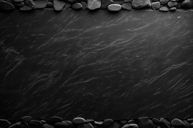 Textura de piedra oscura con vista superior de rocatextura de piedra naturaltelón de fondo oscuro para mostrar o montar sus productos de vista superior