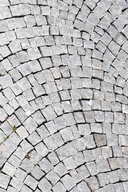 Textura de piedra de pavimentación