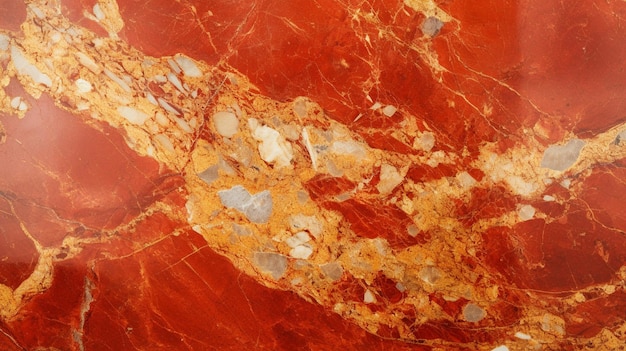 Textura de la piedra roja y dorada