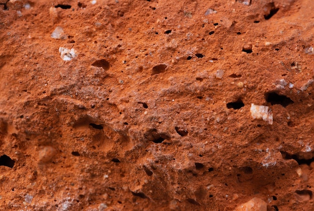 Textura de piedra rojiza Parece textura del planeta Marte