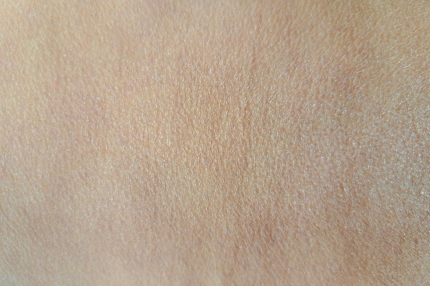 Textura de la piel de un hombre blanco en primer plano