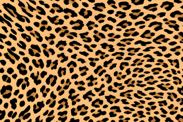 Textura de la piel de leopardo Fondo de la piel del leopardo Patrón de la piel el leopardo AI generativo