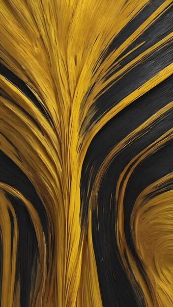 Textura de pincel amarillo