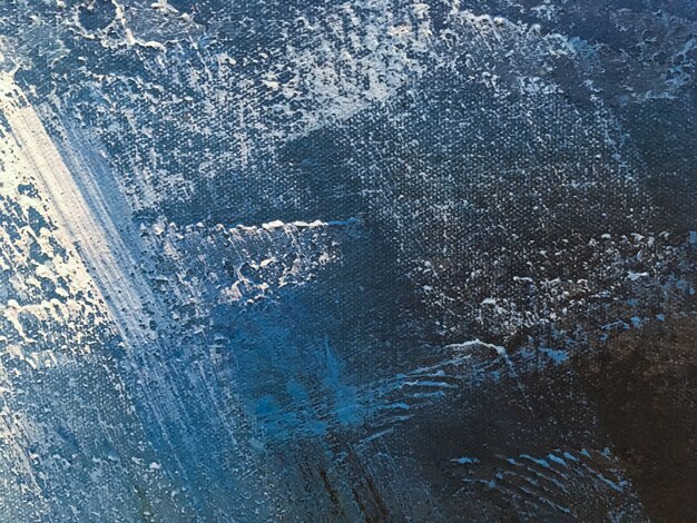 Textura de pintar color de fondo azul claro del arte abstracto.
