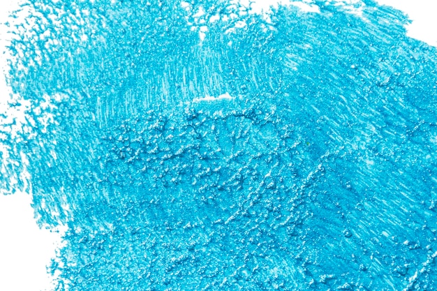 Textura de pintura acrílica azul