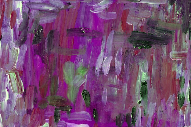 Textura de pintura acrílica rosa violeta Fondo pintado a mano