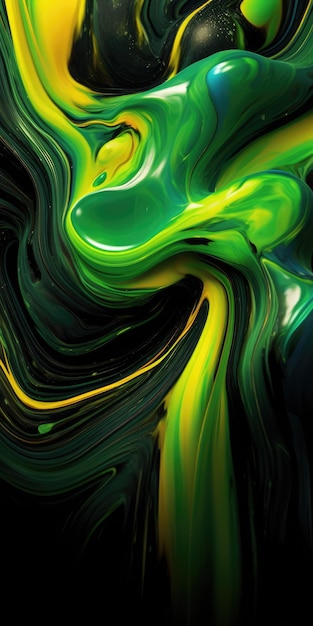 Textura de pintura fluida abstracta