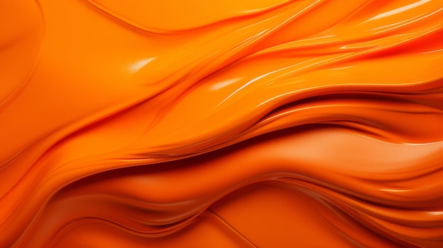 Textura de pintura suave naranja primer plano resumen de antecedentes