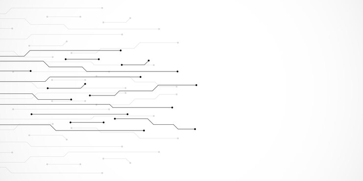 Foto textura de la placa de circuitos con concepto de tecnología de comunicación ilustración vectorial creativa