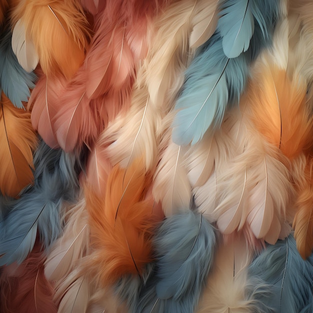 Textura de las plumas