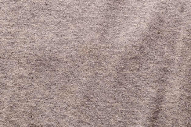 Textura de poliéster de tela de color gris y fondo textil