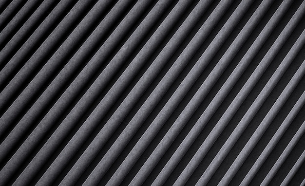Foto textura preta listrada, fundo escuro de metal com nervuras