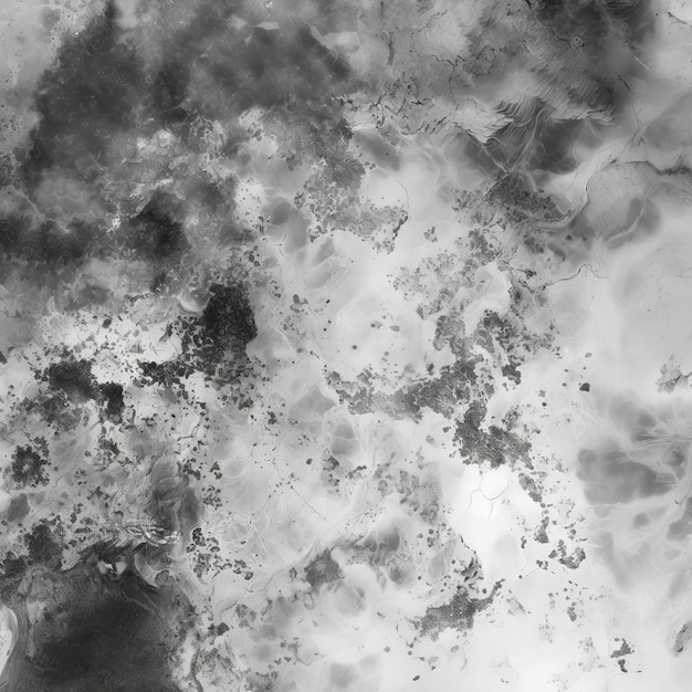 textura preto e branco do mapa grunge de manchas de umidade