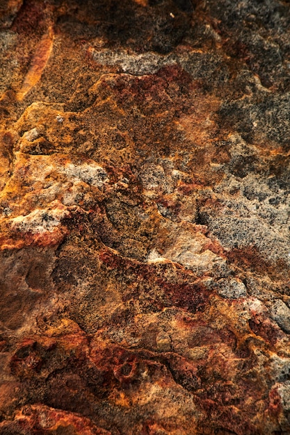 Textura de primer plano de la roca de arena