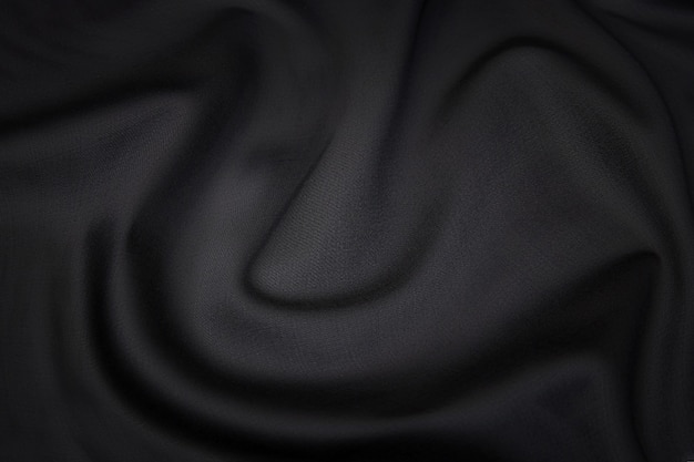 Textura de primer plano de tela o paño gris natural en color gris. Textura de tela de material textil de algodón o lino natural. Fondo de lona gris