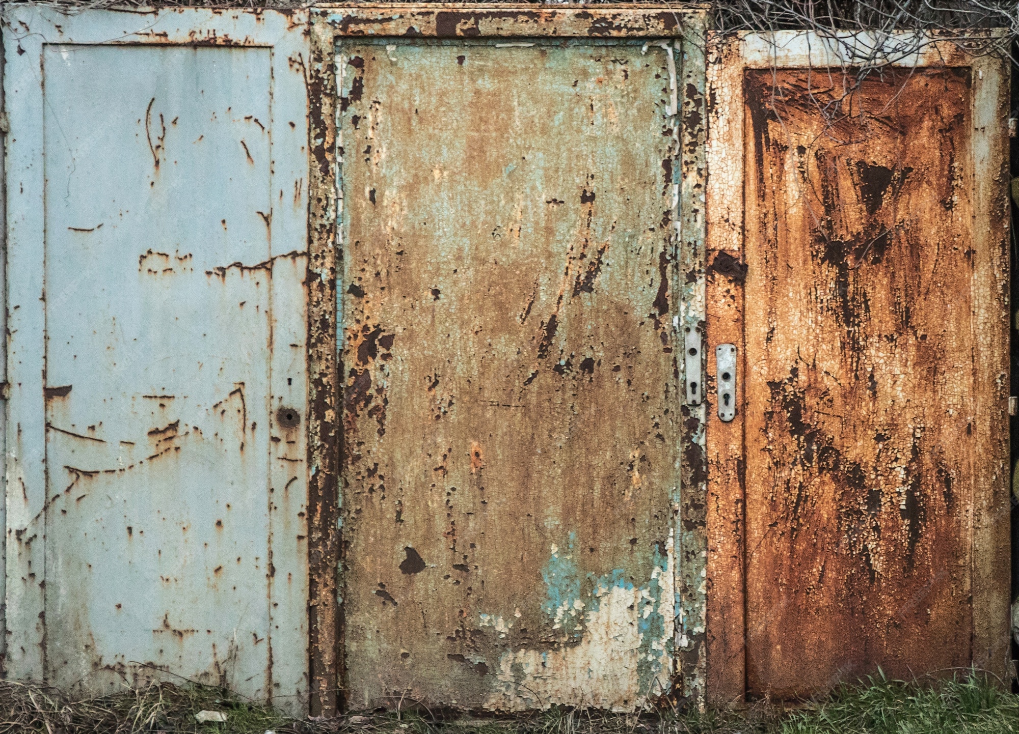 Metal Door Rust texture