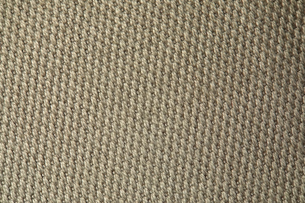 Textura de punto Textura de tejido jacquard con patrón geométrico gris beige Patrón de mosaico de ganchillo